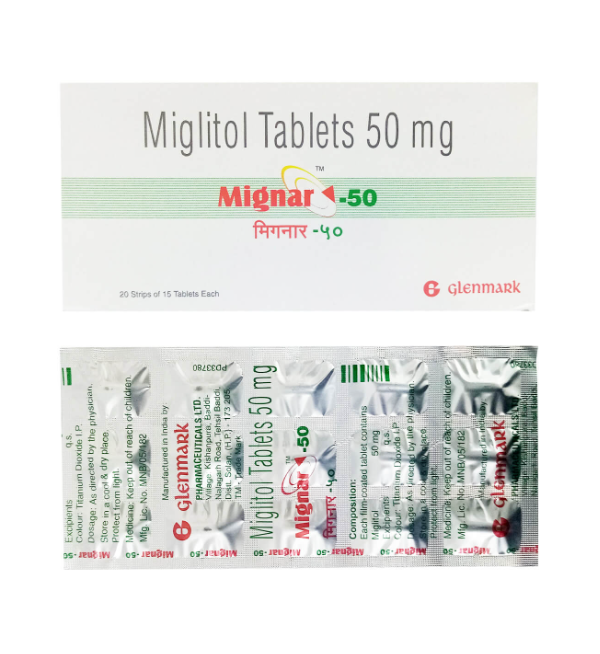 미그보스필름코팅정 미그보스정 미그리톨 Mignar 50mg 재고 없음